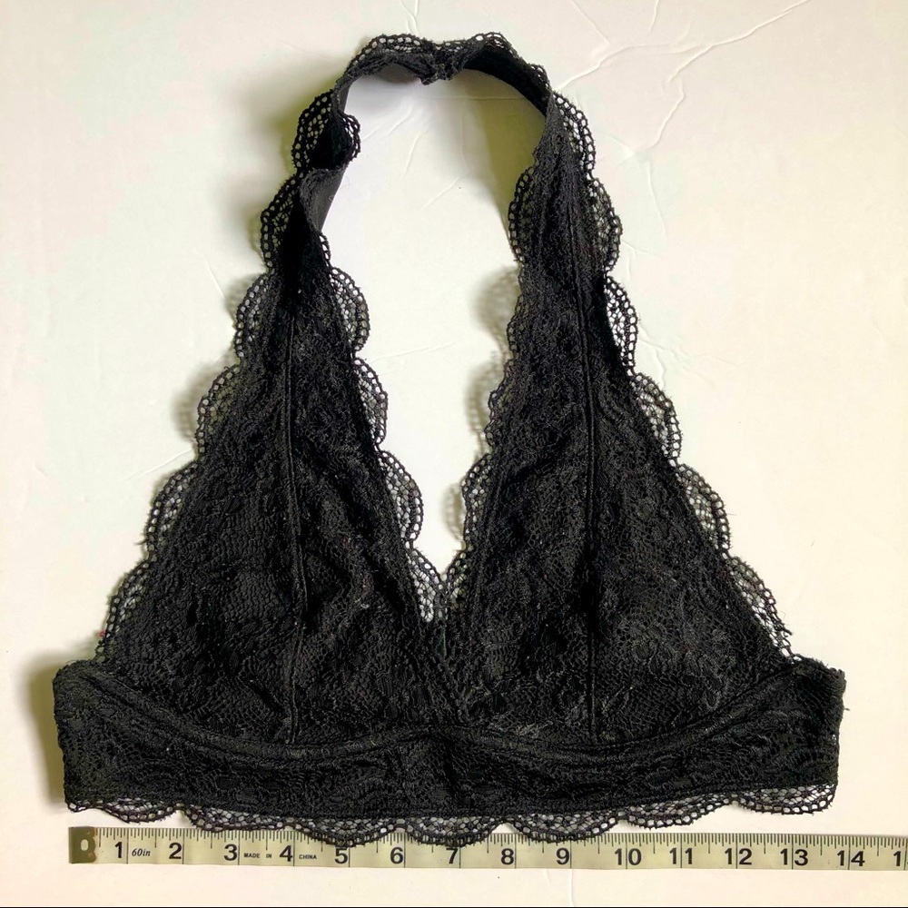 Black Halter Bralette